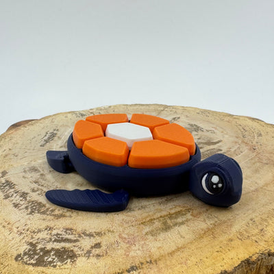 3D Printed Football Team Inspired Turtle Clicker