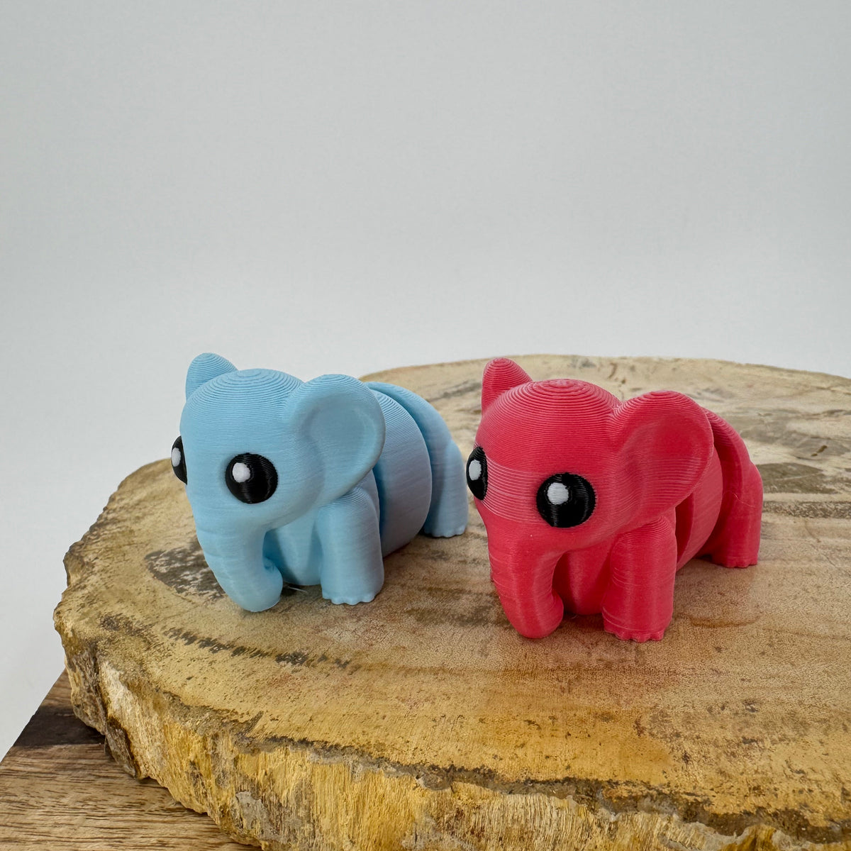 Mini 3D Printed Elephant Collectible