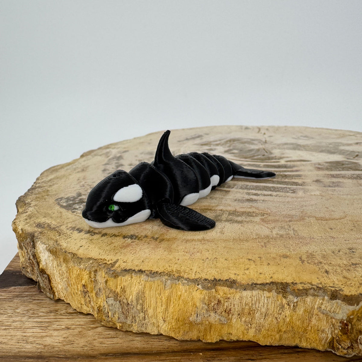 Mini 3D Printed Orca Collectible