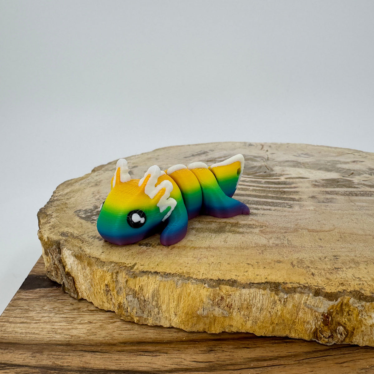 Mini 3D Printed Axolotl Collectible
