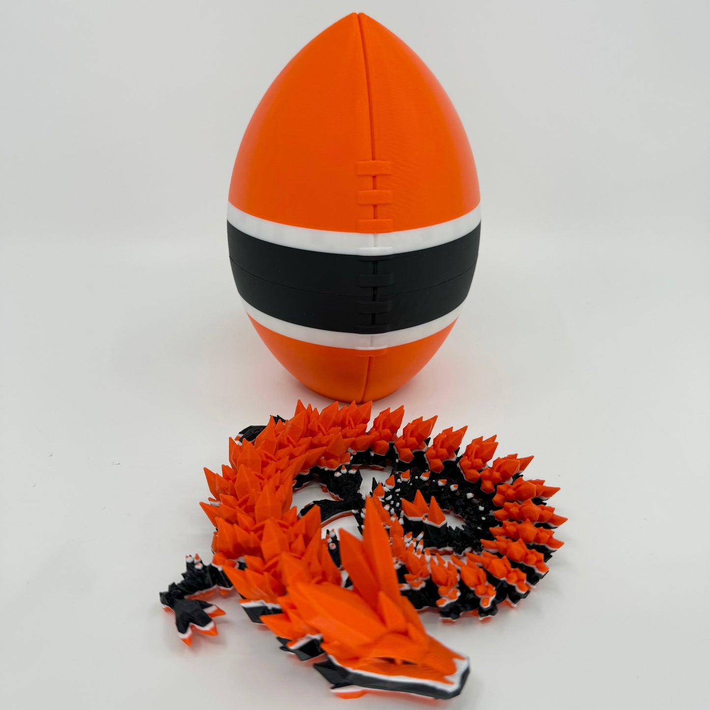 Football Egg/Dragon Combo Inspired by NFL Team Colors