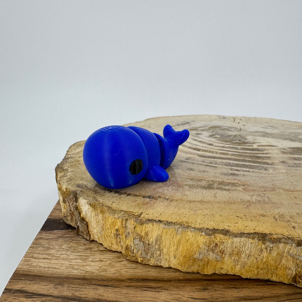 Mini 3D Printed Whale Collectible