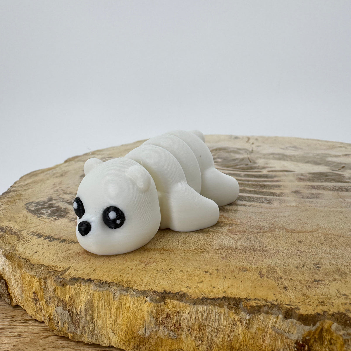 Mini 3D Printed Polar Bear Collectible