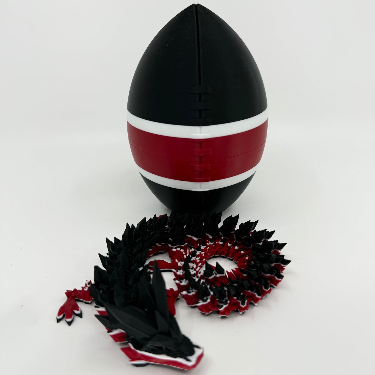 Football Egg/Dragon Combo Inspired by NFL Team Colors