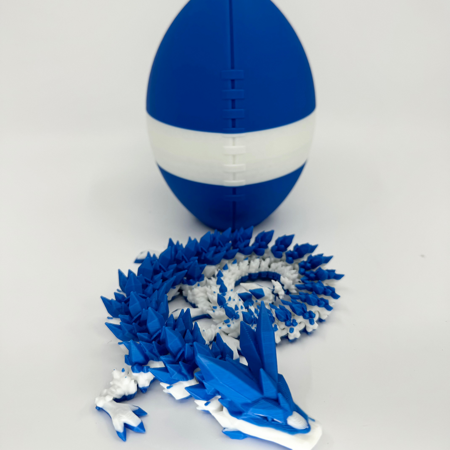 Football Egg/Dragon Combo Inspired by NFL Team Colors