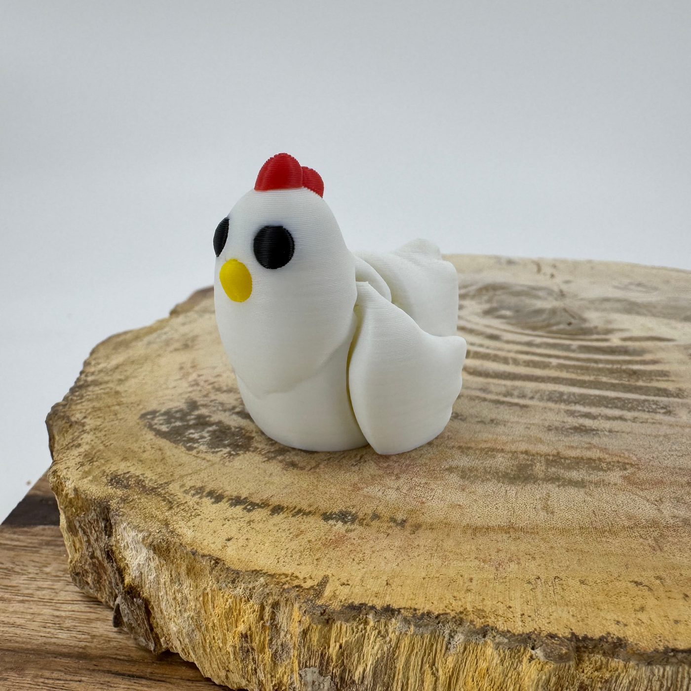 Mini 3D Printed Chicken Collectible