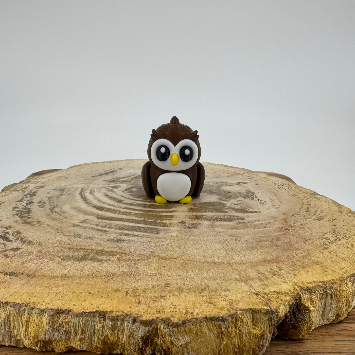 Mini 3D Printed Owl Collectible