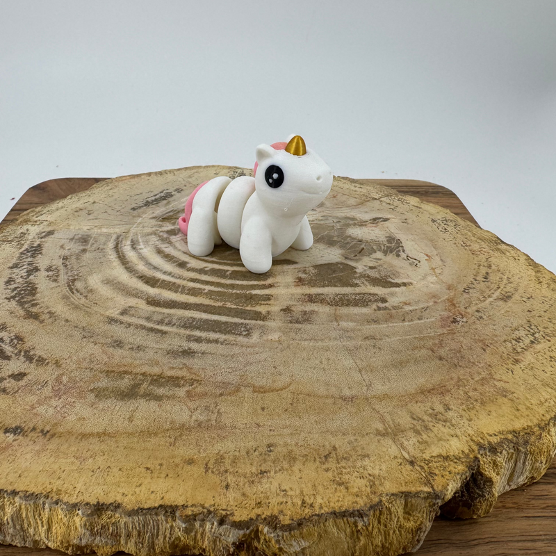 Mini 3D Printed Unicorn Collectible