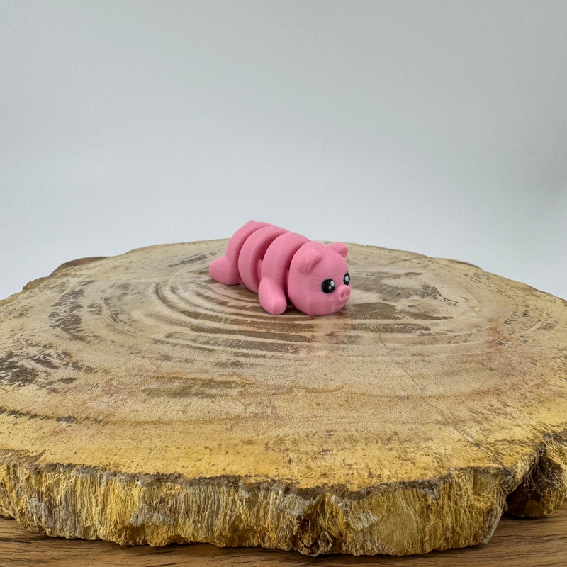 Mini 3D Printed Pig Collectible