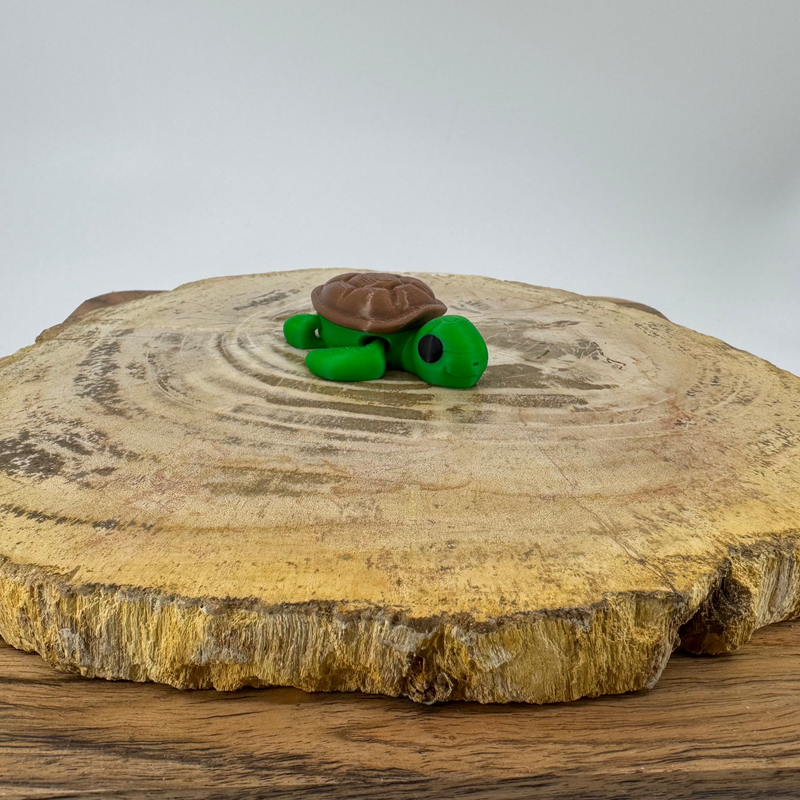 Mini 3D Printed Turtle Collectible