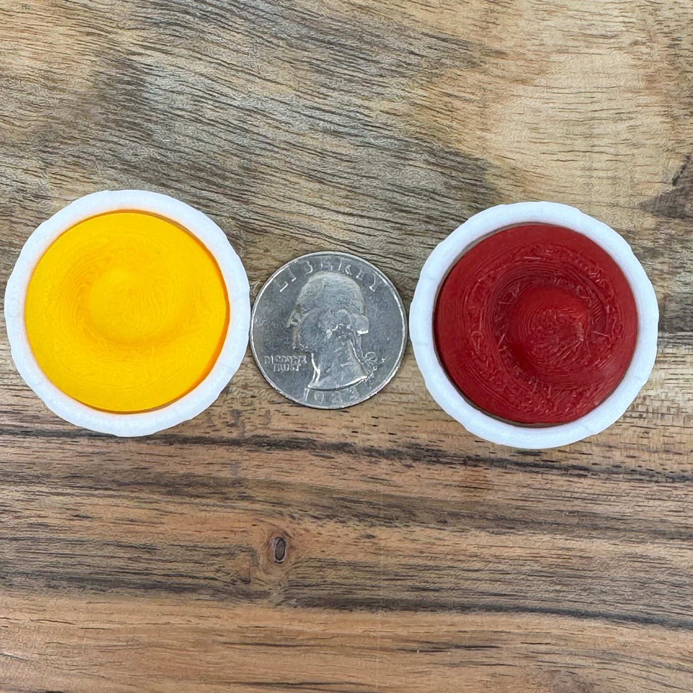 3D Printed Condiment Clickers - Pack of 2