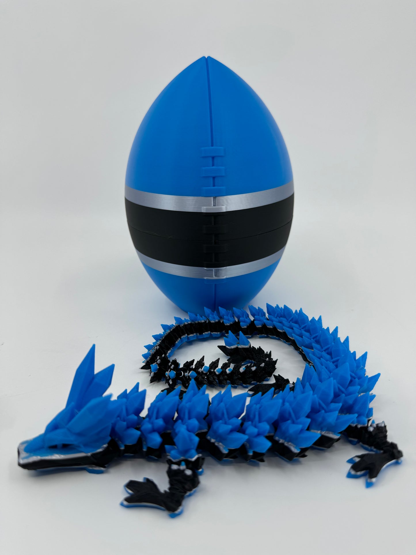 Football Egg/Dragon Combo Inspired by NFL Team Colors