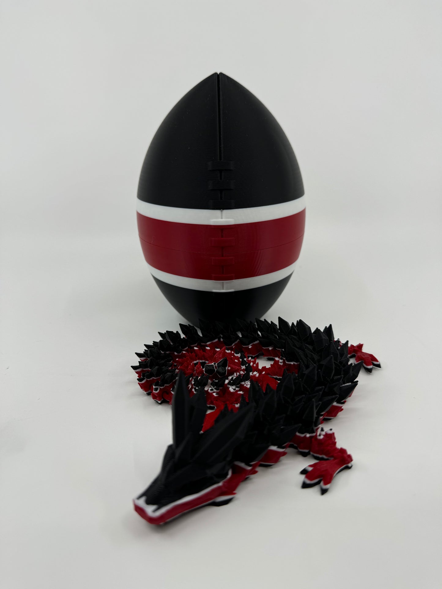 Football Egg/Dragon Combo Inspired by NFL Team Colors