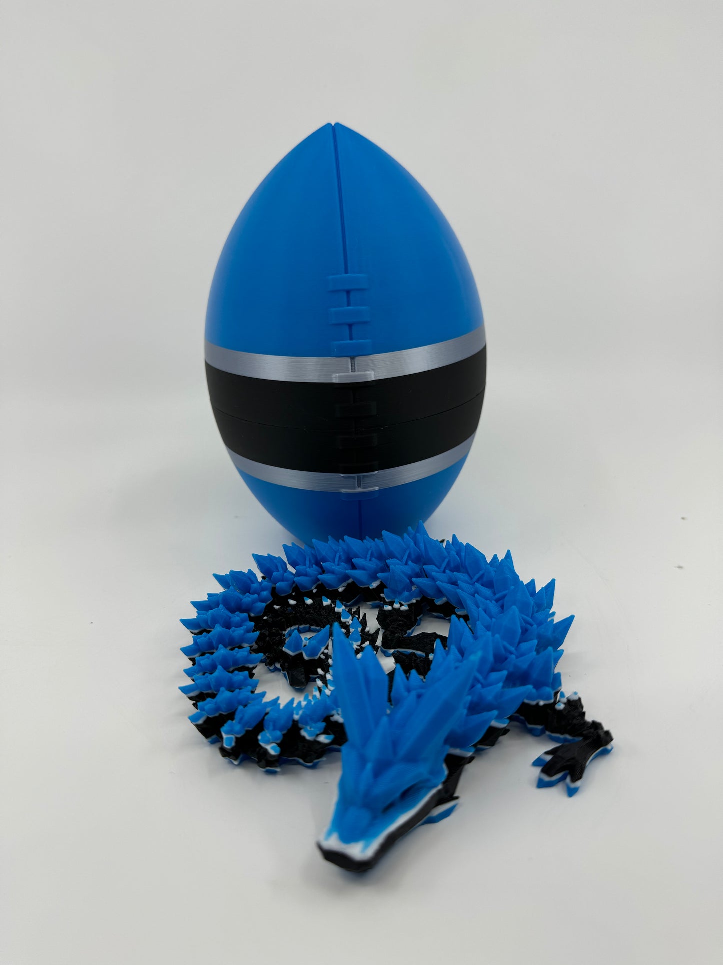 Football Egg/Dragon Combo Inspired by NFL Team Colors