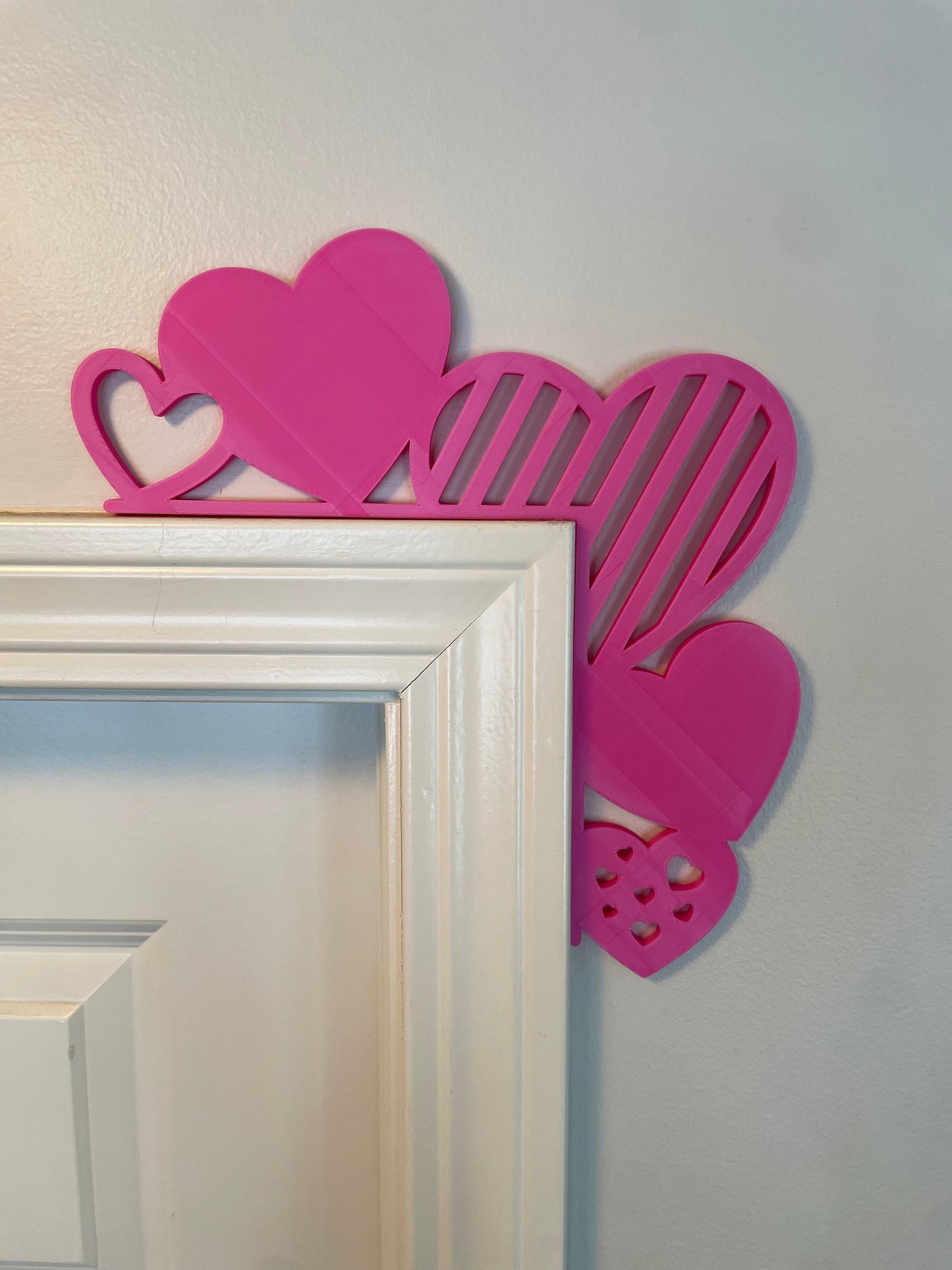 Heart Door Window Corner Trim Decoration