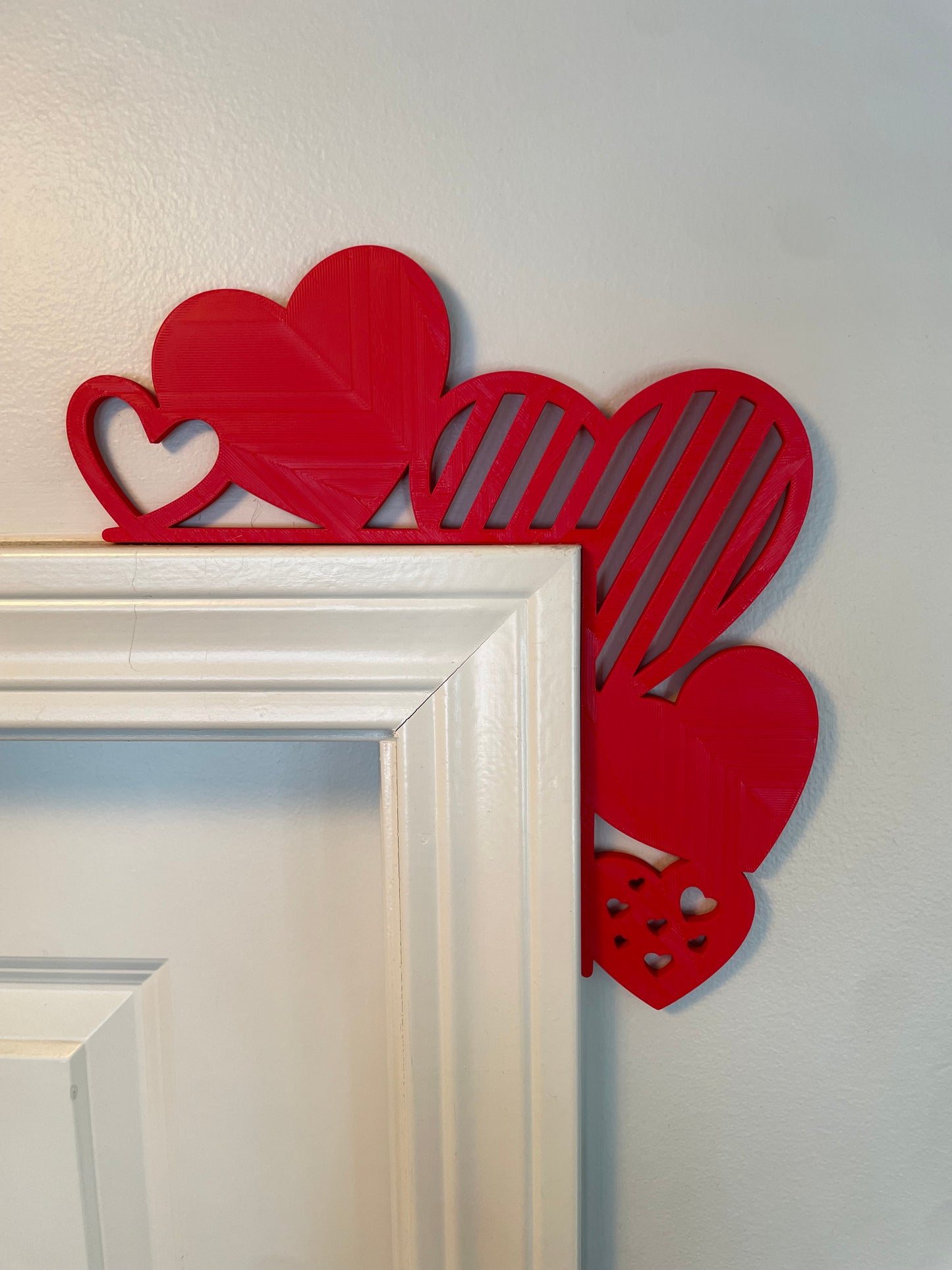 Heart Door Window Corner Trim Decoration