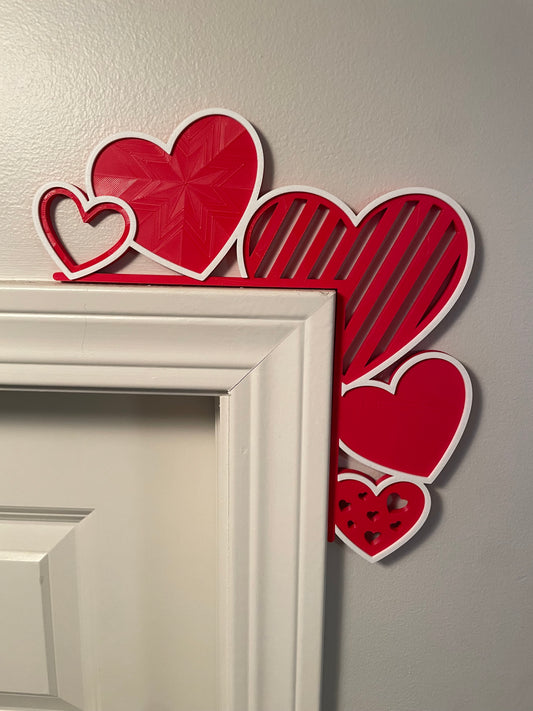 Heart Door Window Corner Trim Decoration