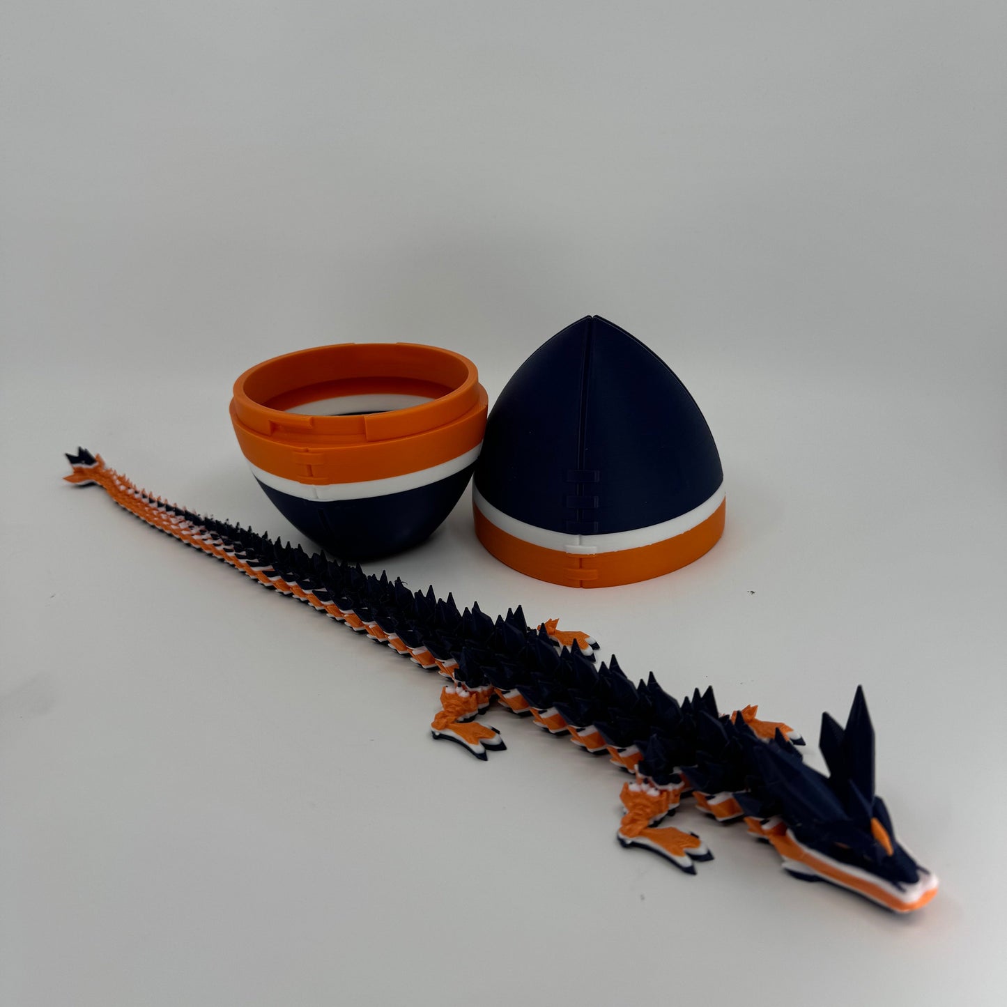 Football Egg/Dragon Combo Inspired by NFL Team Colors